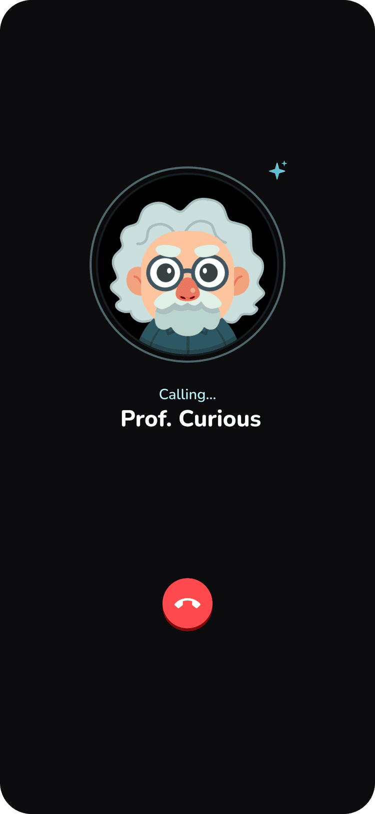 Chat with Prof. Curious live