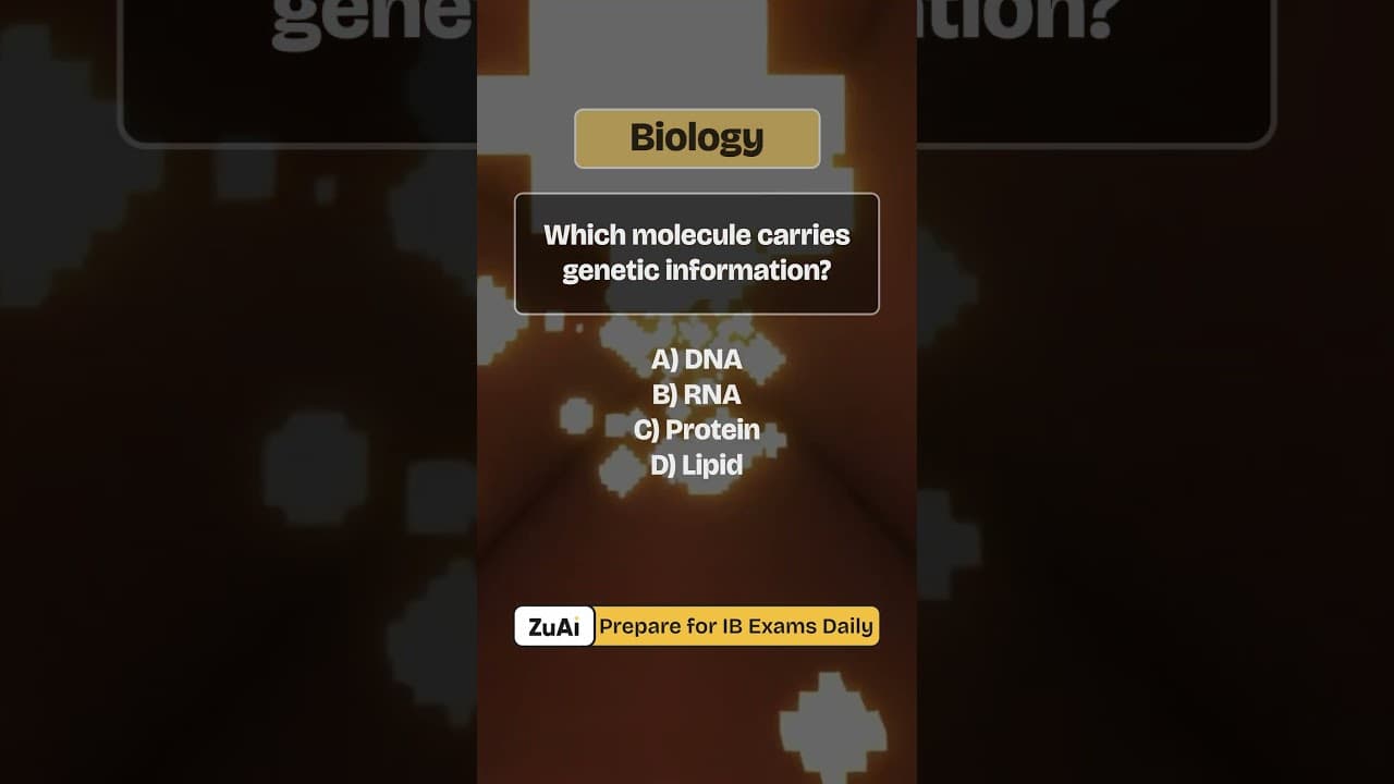 is biology quiz easy? #shorts #biology