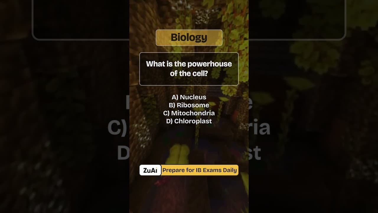 is Biology quiz easy? #biology #shorts