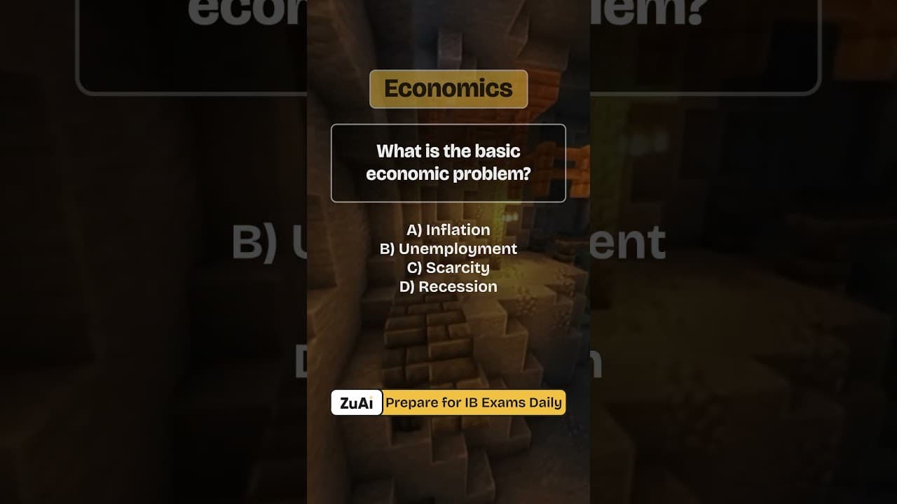 What is economic problem? #shorts #economics