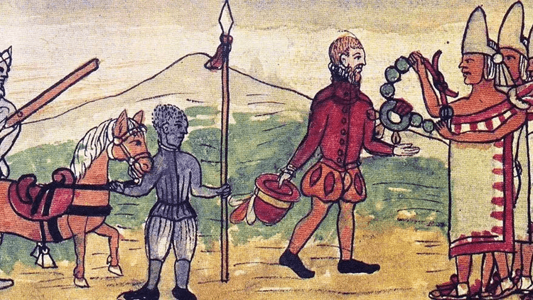 Image of Juan Garrido on a Spanish Expedition, Sixteenth Century