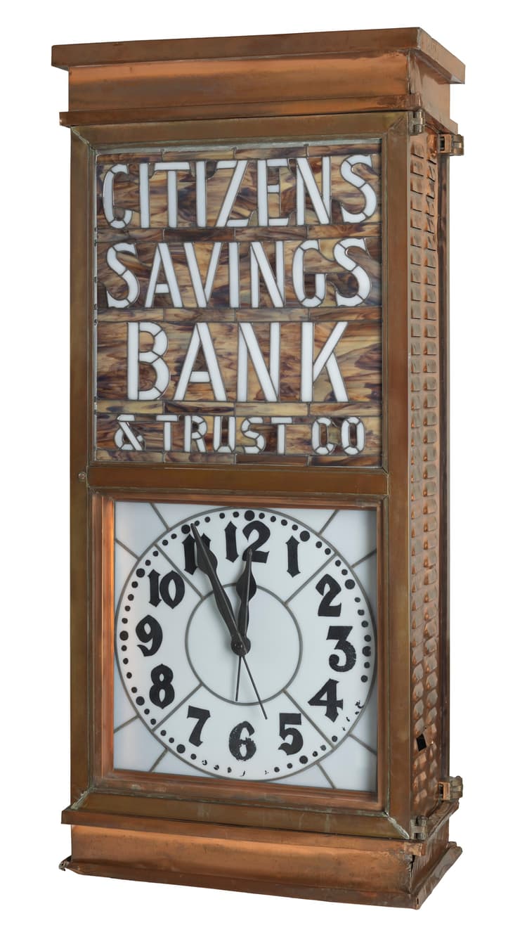 Clock Used by the Citizens Savings and Trust Company, 1920-2013
