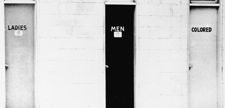 Segregated Restrooms, Circa 1960