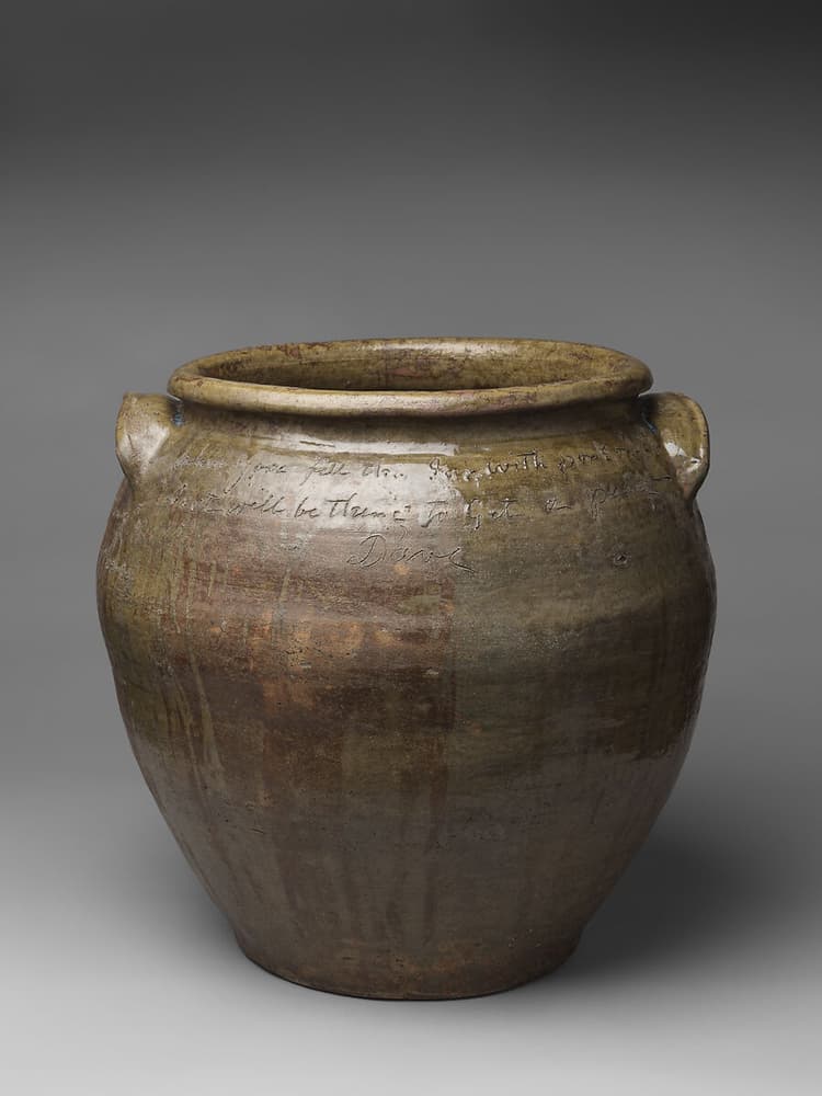 Storage Jar by David Drake, 1858