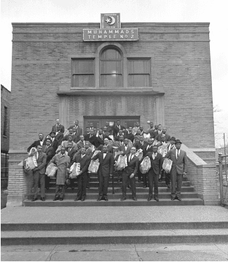 Muhammad Speaks Newspaper Salesmen, 1965