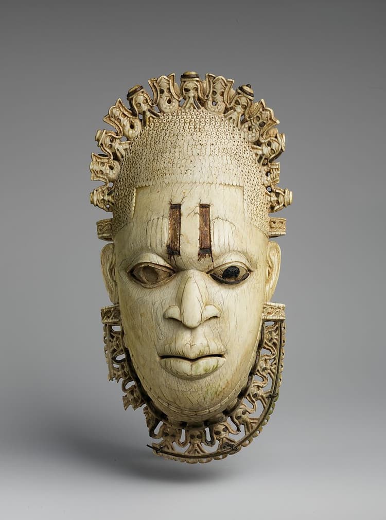 Image of Queen Mother Pendant Mask: Iyoba, Sixteenth Century