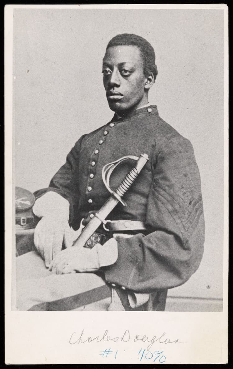 Civil War-Era Photographs: Charles Remond Douglass, Circa 1864