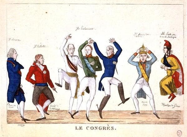 Congress of Vienna Cartoon