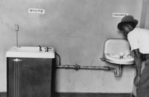Segregated Water Fountains (date unknown)
