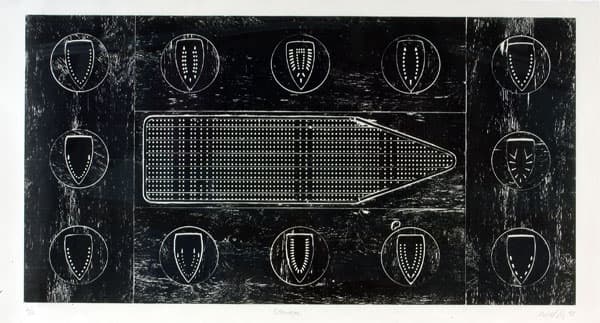 Stowage by Willie Cole, 1997