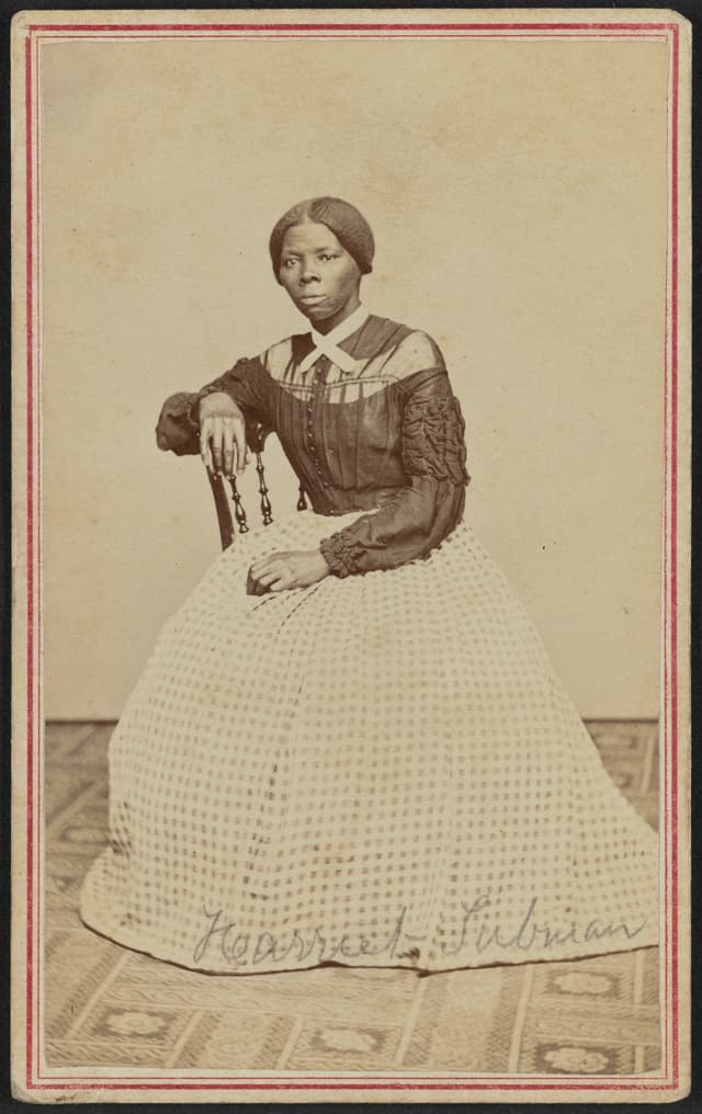 Carte-de-Visite Portrait of Harriet Tubman, 1868-1869